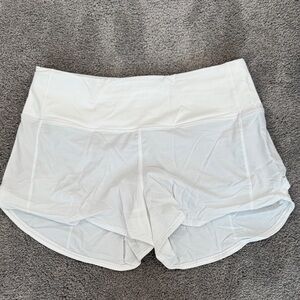 Lululemon Athletica White Athletic Shorts BRAND NEW